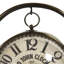 Horloge de table en fer
