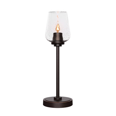 Whitmire Accent Lamp Shown With 5" Clear Bubble Glass
