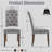 Tiarnna Linen Side Chair Dining Chair-979017806