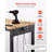 48" Workbench On Wheels Adjustable Height Table With Power Outlet & Pegboard-58735198