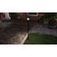 Mellery Outdoor Garden Solar Post Lamp Photosensitive 1.2M Tall Black
