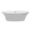 Victoria 4 71.25" Freestanding Air Bathtub - Matte