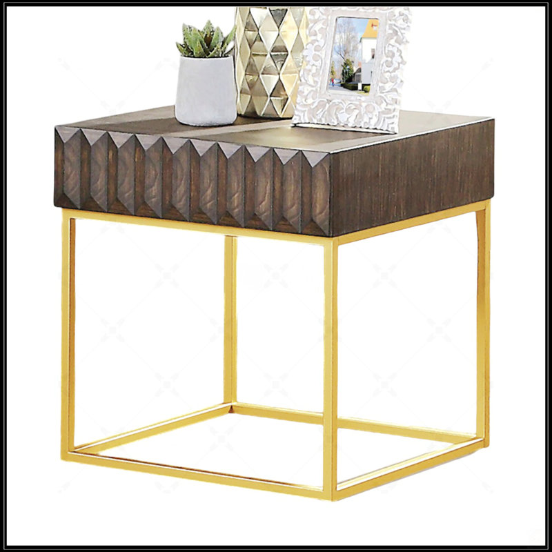 Contemporary Style End Table