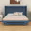 Lit escamotable avec pieds en fer, design moderne-434749493