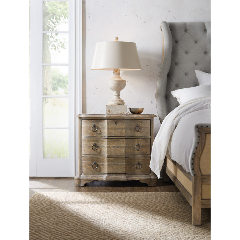 Boheme Bastogne Three-Drawer Nightstand