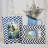 Neha Navy Chevron Patterned Photo Frame-1072803889