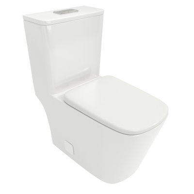 Toilette en céramique avec matériaux de construction - Robuste et durable qui résiste à une utilisation quotidienne