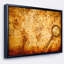 Loupe sur la carte du monde - impression d'art graphique-26661819-35121414