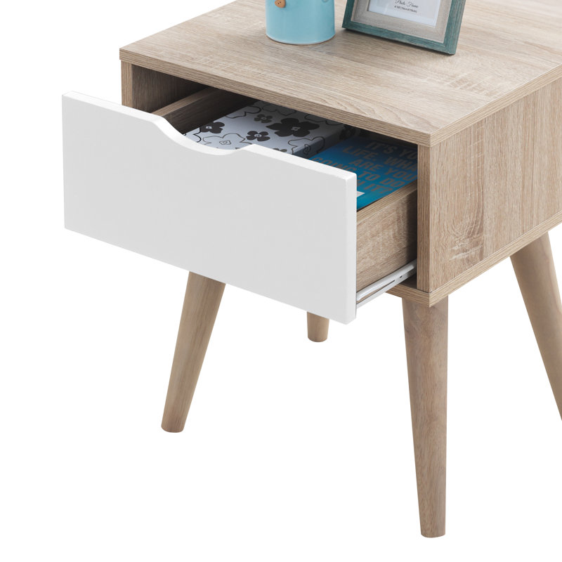 Stanton 125cm Sideboard, Sonoma Oak/White