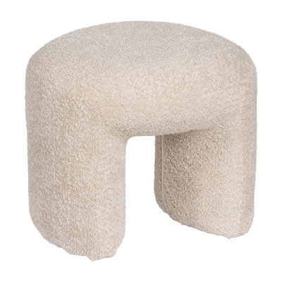 Solid + Manufactured Wood Accent Stool