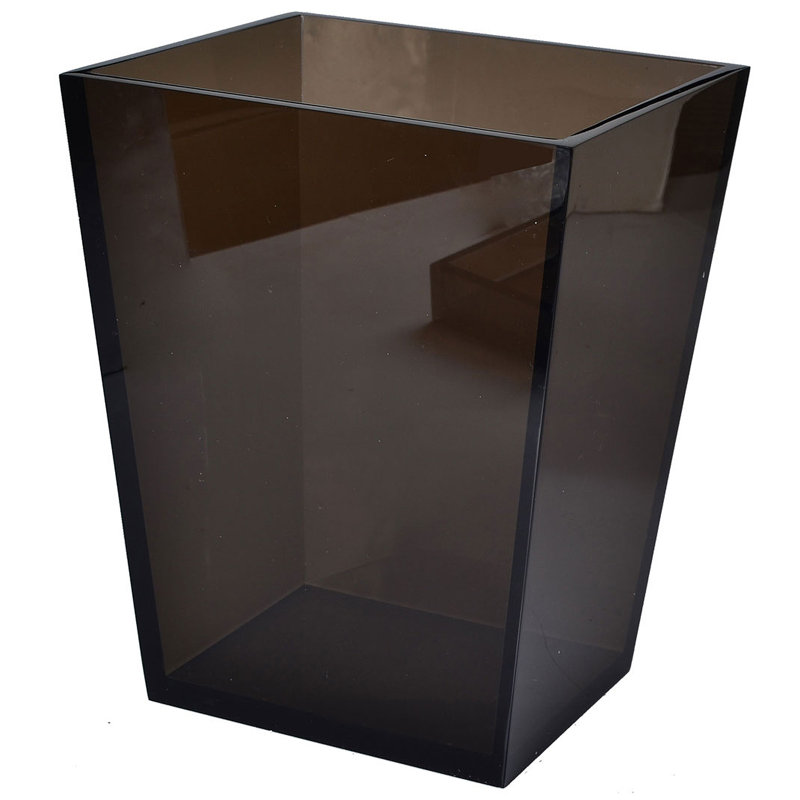 Panier à déchets lucite, Fumée