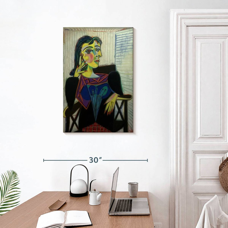 Avery, portrait de Dora Maar, H 30 po x l 20 po