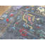 Tapis gris unique 12 pi 9 po x 16 pi One-of-a-Kind