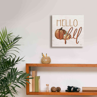'Hello Fall' by Fearfully Made Creations, Giclee Canvas Wall Art