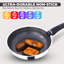 8 - Piece Non-Stick Stainless Steel Cookware Set