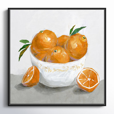 Abbaye «Oranges» par Isabelle Z - reproduction d'art