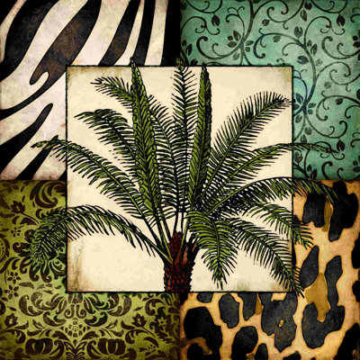 Safari Tropical 4 - Wrapped Canvas Print