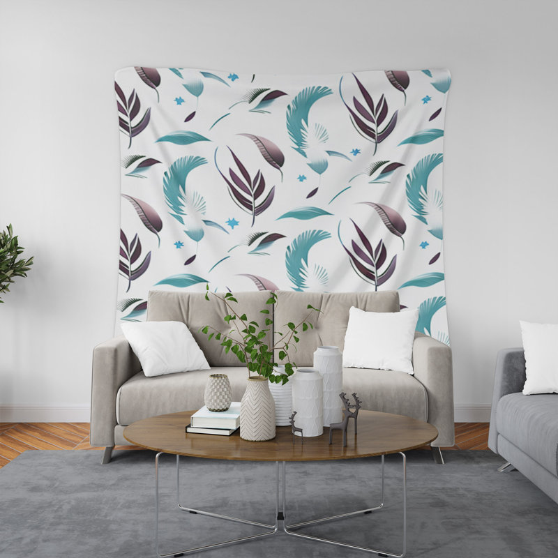 Tapisserie murale, H 80 po x l 68 po