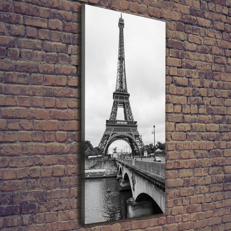 Eiffel Tower Paris - Wrapped Canvas Print