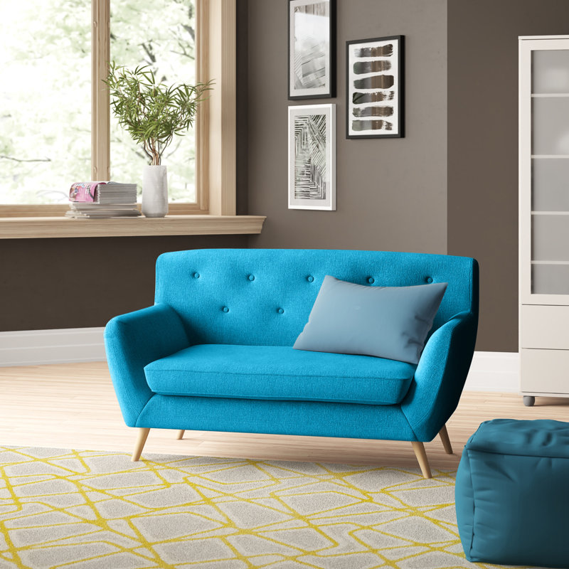 Trinity 2 Seater Loveseat, Teal