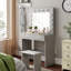 Thurston Dressing Table with Mirror-87084254