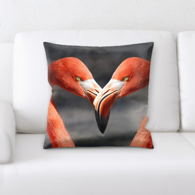 Flamingo Throw Pillow