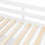 Lit superposé simple avec garde-robe, 6 tiroirs, rangement à levage hydraulique-990122893