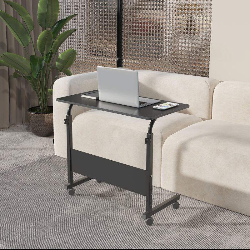 Chariot réglable pour ordinateur portable, Noir, H 35,4 po x l 31,5 po x P 15,7 po