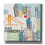 «San Francisco» par Linda Woods, art mural sur toile-24810614