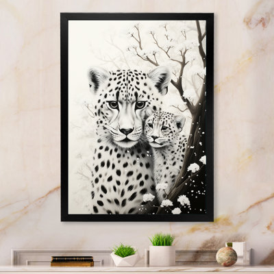 «Tiger Harmony» en monochrome - impression
