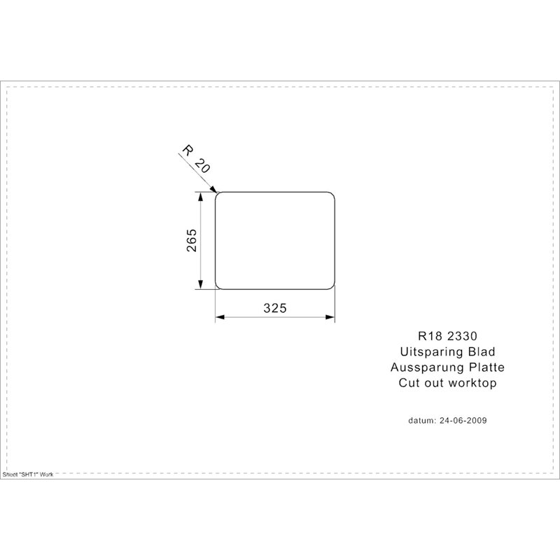 Single Bowl Inset Kitchen Sink