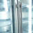 Fennel 54 Inch Glass Door Display Refrigerator 49 Cu Ft Stainless Steel Swing Door Reach-In Merchandiser with LED Lighting and Adjustable Shelves