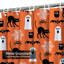 Rideau de douche à 12 crochets Halloween-542747338