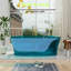 Baignoire de trempage autoportante 63 po
