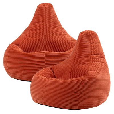 icon Dalton Corduroy Recliner Bean Bag
