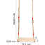 Textiles Hub Swing Set with 1 Swing(s)