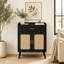 Meuble de rangement de cuisine avec tiroir, 2 portes et tablettes de rangement-133529202
