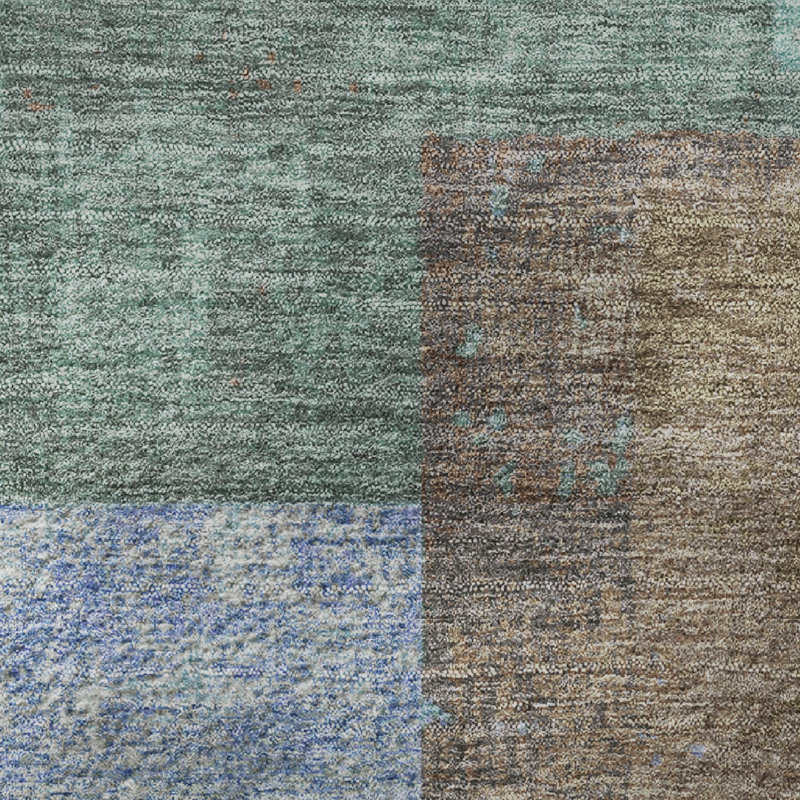 Premium Machine Washable Pinkston Geometric Rug, Rectangle 8' x 10'