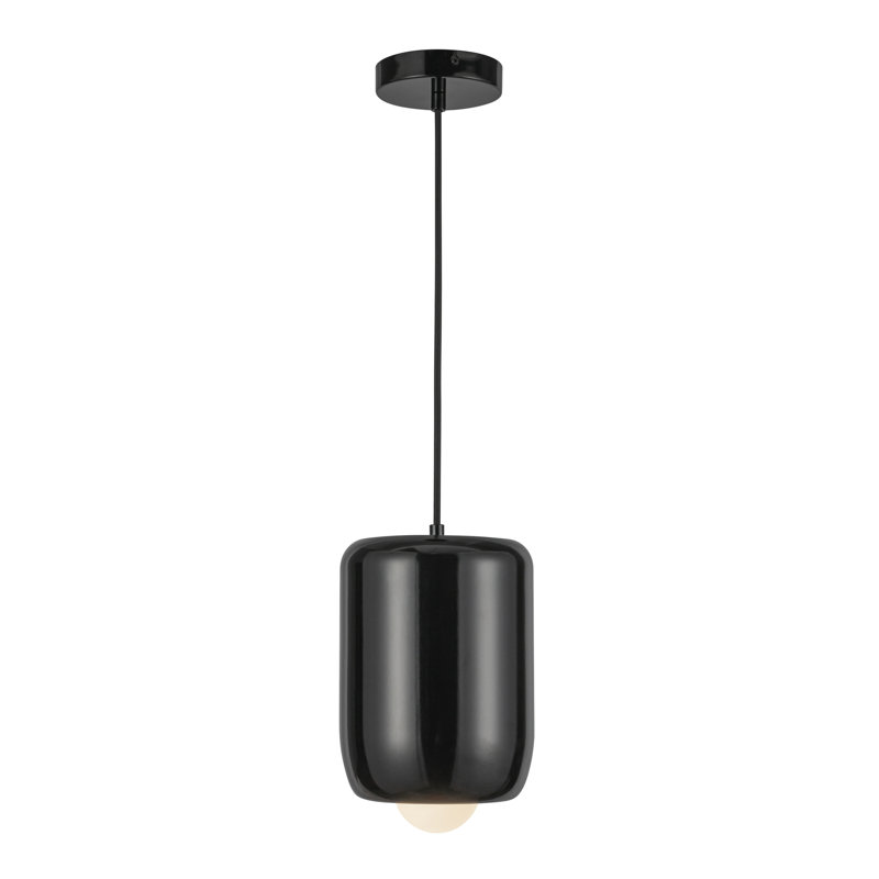 Hayden 1 - Light LED Pendant, Black