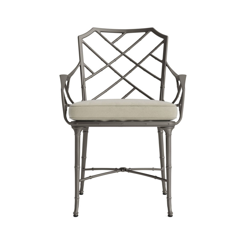 Calcutta Outdoor Dining Chair, Mica, Fusion Dove