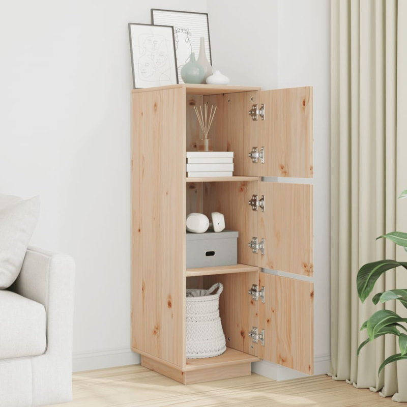 Storage Cabinet, Natural sheesam wood