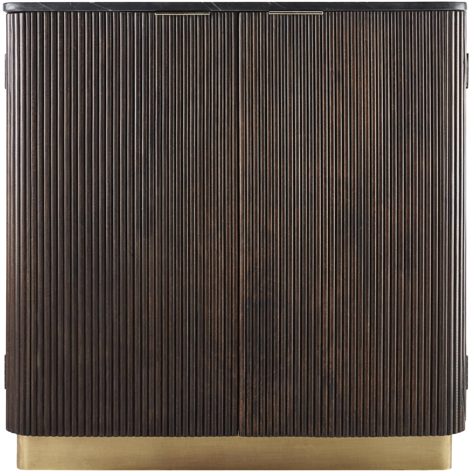 Rylee Modern Cabinet, Dark Brown