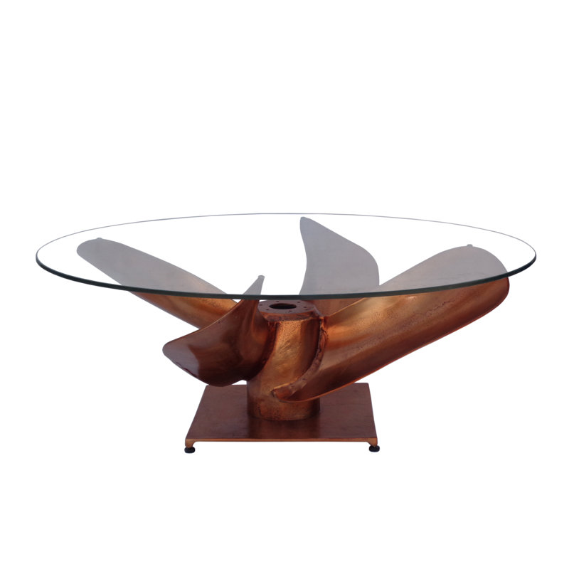 Yanelle Pedestal Coffee Table
