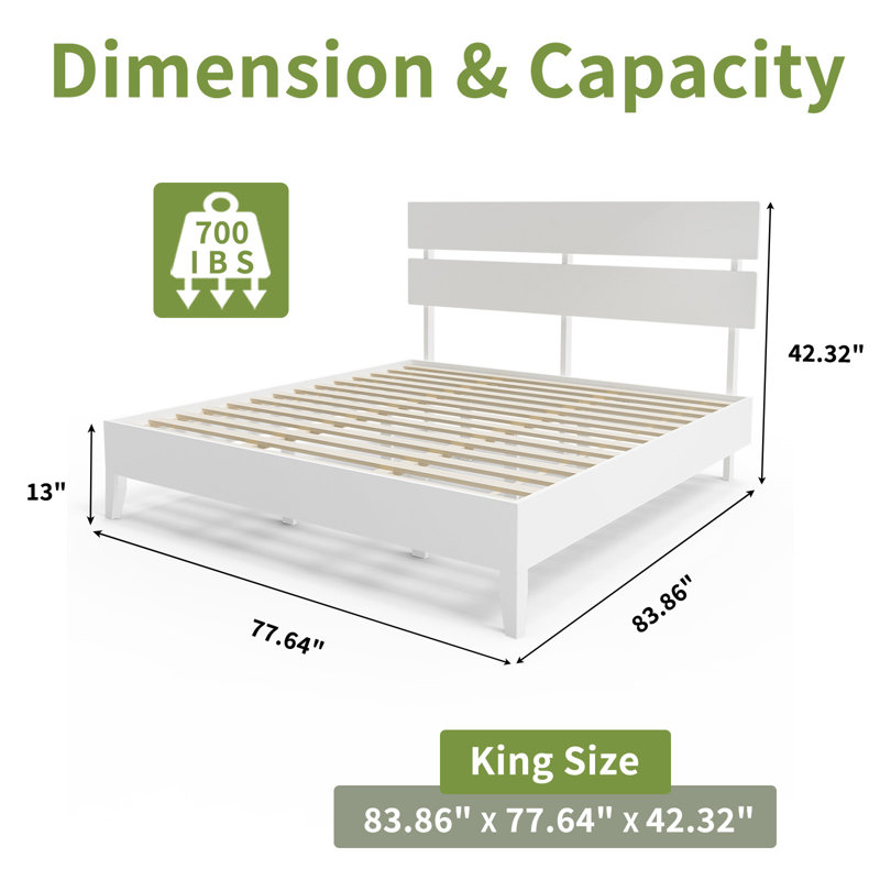 3 Piece Bedroom Set King Bed, King