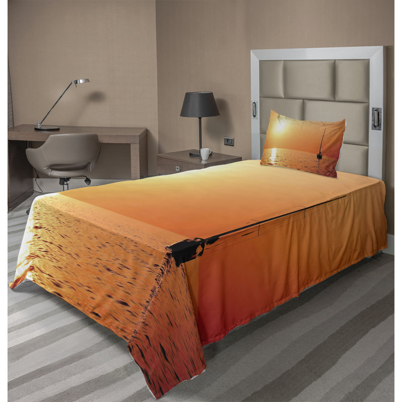 Microfiber Sheet Set, Twin Sheet Set with Fitted Sheet and 1 Pillowcase