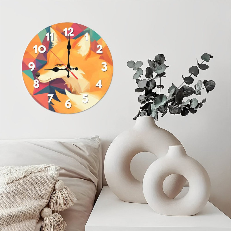 Horloge murale Fox