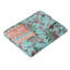 Jeté matelassé à motif floral turquoise et corail Greenland Home Fashions, 50 x 60-126061068