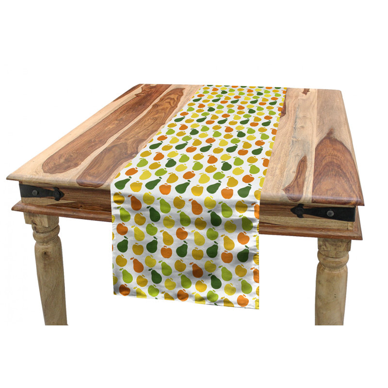 Chemin de table géométrique, 72 po x 16 po