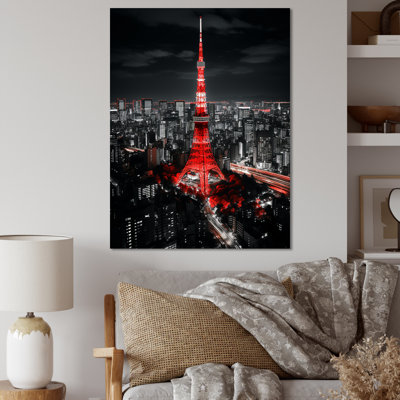 Décoration murale magnifique paysage urbain de Tokyo II - paysages urbains