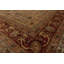 Tapis oriental oriental en laine nouée à la main 250 KPSI Agra de 7 pi 8 po x 9 pi 10 po beige / gris / rouille